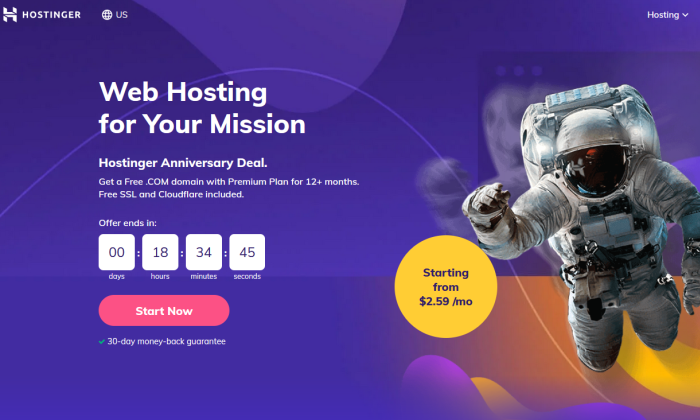 Hostinger web hosting provider Full Details